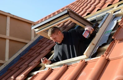Pose de fenêtres de toit Velux à Mens
